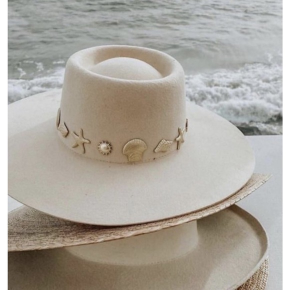 Lack of Colour Seaside Boater hat - Picture 3 of 6